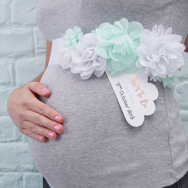 Κορδέλα Hello World Baby Shower Mummy To Be