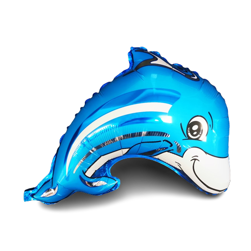 Μπαλόνι Φοιλ μίκρο 6 Δελφίνι /15 εκ