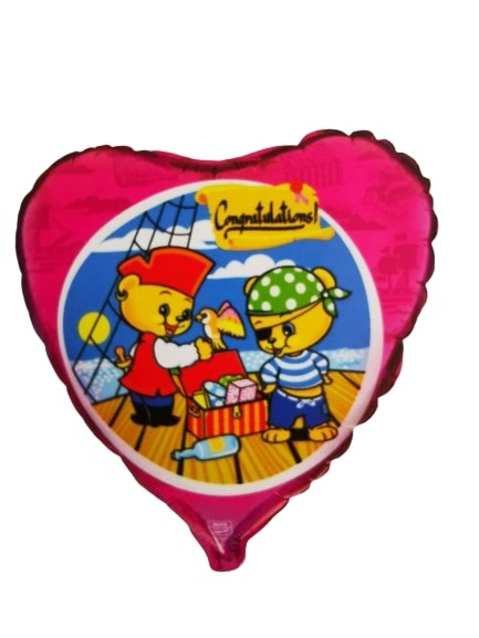 Μπαλόνι Φοιλ 18 Πειρατές Congrats / 46 εκ - Ασυσκεύαστο