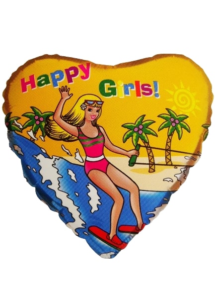 Μπαλόνι Φοιλ 18 Beach Girl / 46 εκ - Ασυσκεύαστο