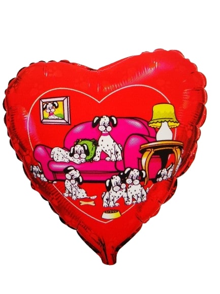 Μπαλόνι Φοιλ 18 Σκυλάκια Δαλματίας / 46 εκ ασυσκεύαστο