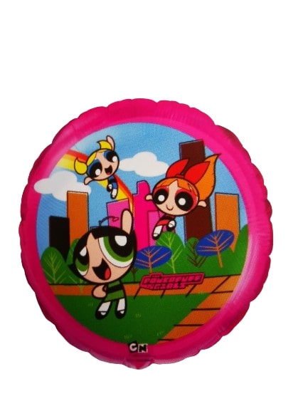 Μπαλόνι Φοιλ 18 Powerpuff Girls City / 46 εκ - ασυσκεύαστο