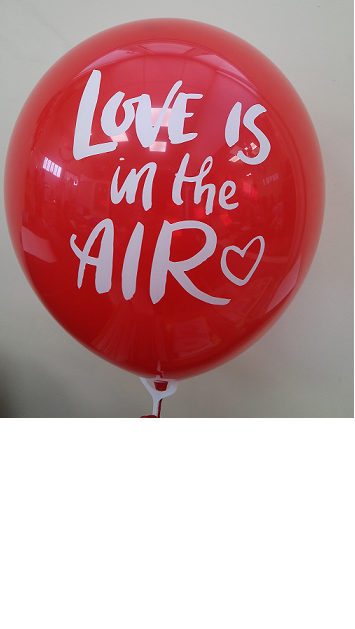 Μπαλόνια Λάτεξ R100 Love is in the Air /25 τεμ