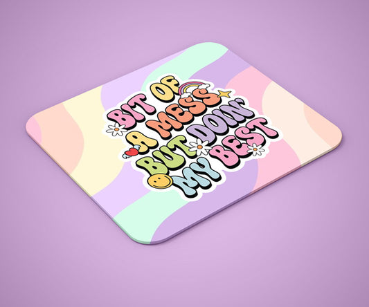Mouse Pad - Bit Of A Mess