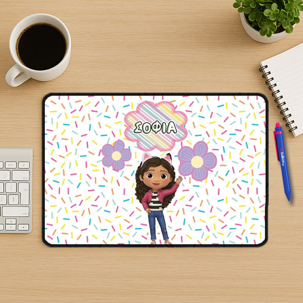 Mouse Pad Gaming - Το Κουκλόσπιτο Της Gabby Με Όνομα
