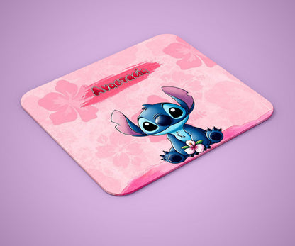 Mouse Pad - Stitch Pink Mood