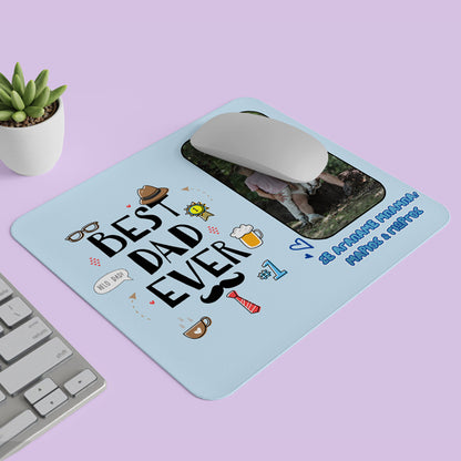 Mouse Pad Για Τον Μπαμπά - Best Dad Ever