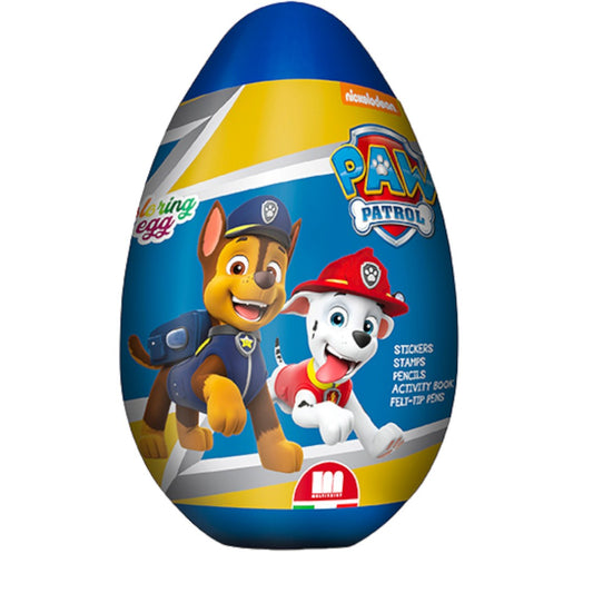 Αυγό Paw Patrol με είδη ζωγραφικής