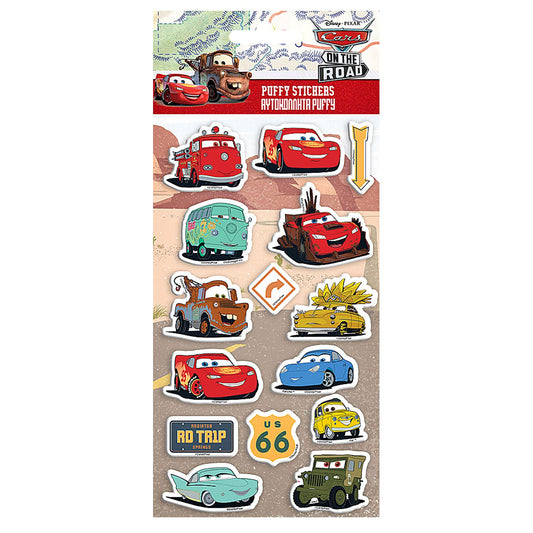 Αυτοκόλλητα 3D Cars (15 τεμ)