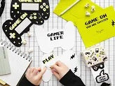 Αυτοκόλλητα Gamer σε κουτί (36τεμ)