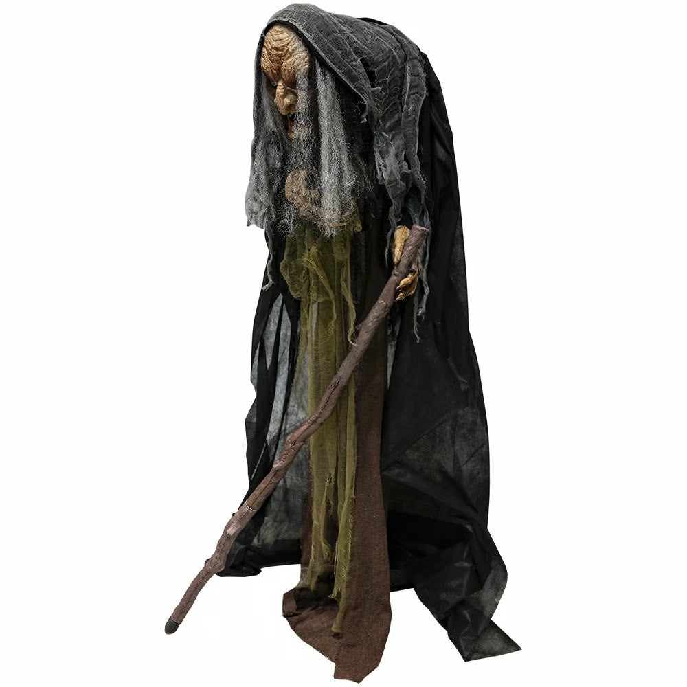 Animatronic Φιγούρα Halloween - Μάγισσα με φως και ήχο 160cm