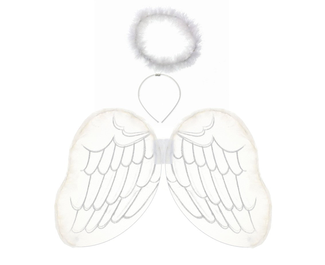 Αποκριάτικο Σετ Αγγελάκι (2 τεμ)