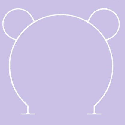 Αψίδα αλουμινίου με αυτάκια 3 x 2.40 m