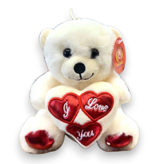 Αρκουδάκι I Love You 16cm (Τυχαία Επιλογή)
