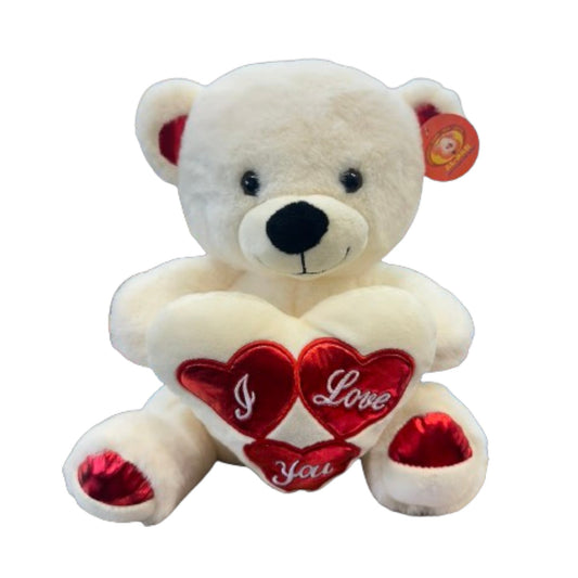 Αρκουδάκι I Love You 32cm (Τυχαία Επιλογή)