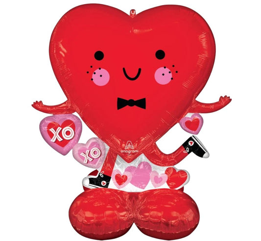 Τεράστιο Μπαλόνι Airloonz - Happy Heart Guy