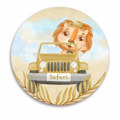 Αυτοκόλλητα Ζώα της Ζούγκλας (6 τεμ)