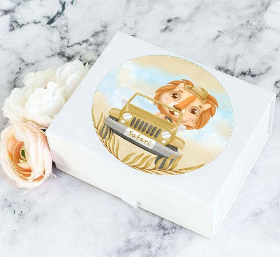 Αυτοκόλλητα Ζώα της Ζούγκλας (6 τεμ)