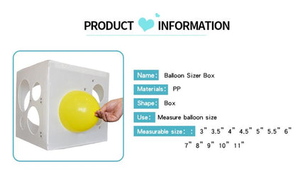 Balloon Sizer Box