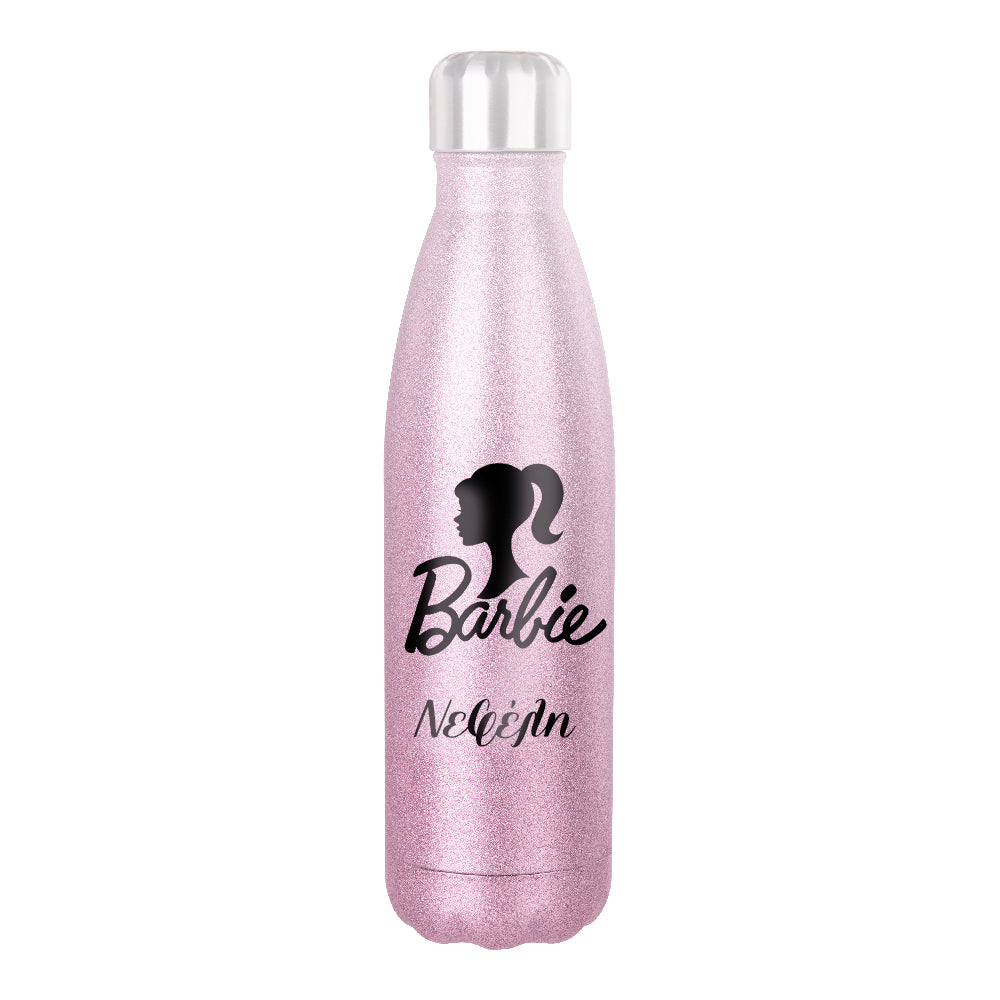 Παιδικό Παγούρι Θερμός με ροζ Glitter - Barbie