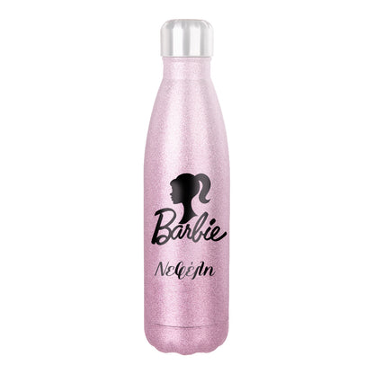 Παιδικό Παγούρι Θερμός με ροζ Glitter - Barbie