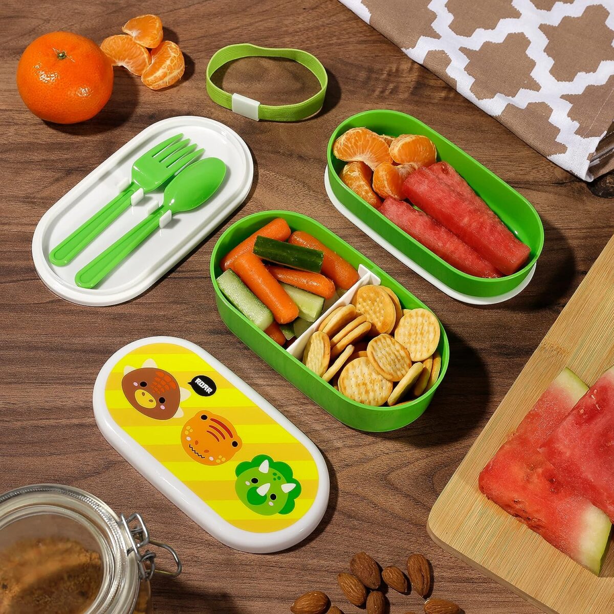 Bento Box Παιδικά Δοχεία φαγητού - Δεινοσαυράκια