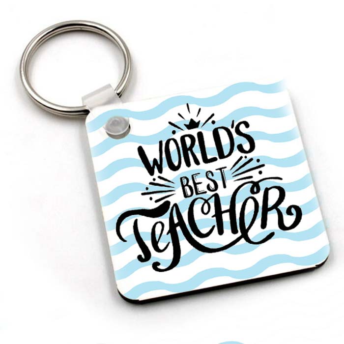 Μπρελόκ "World's Best Teacher"