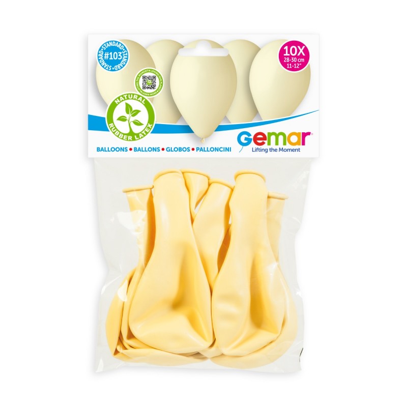 Butter Λάτεξ Μπαλόνια (10 τεμ)
