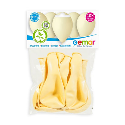 Butter Λάτεξ Μπαλόνια (10 τεμ)