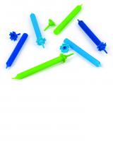 Κεριά Μπλε, Σιελ, Λαχανί με βάσεις /12 τεμ