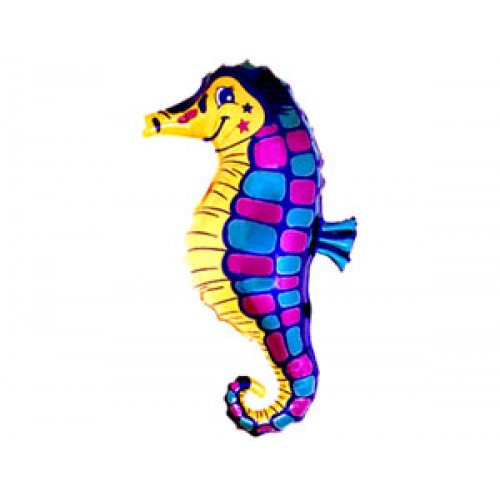 Μπαλόνι Φοιλ Σχήμα Ιππόκαμπος /  100 εκ - Ασυσκευαστο