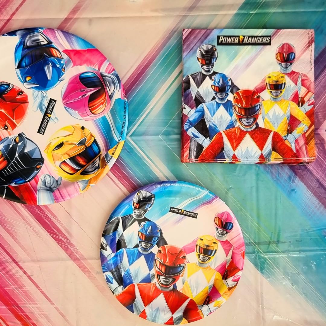 Χάρτινα Πιάτα – Power Rangers (8 τεμ)