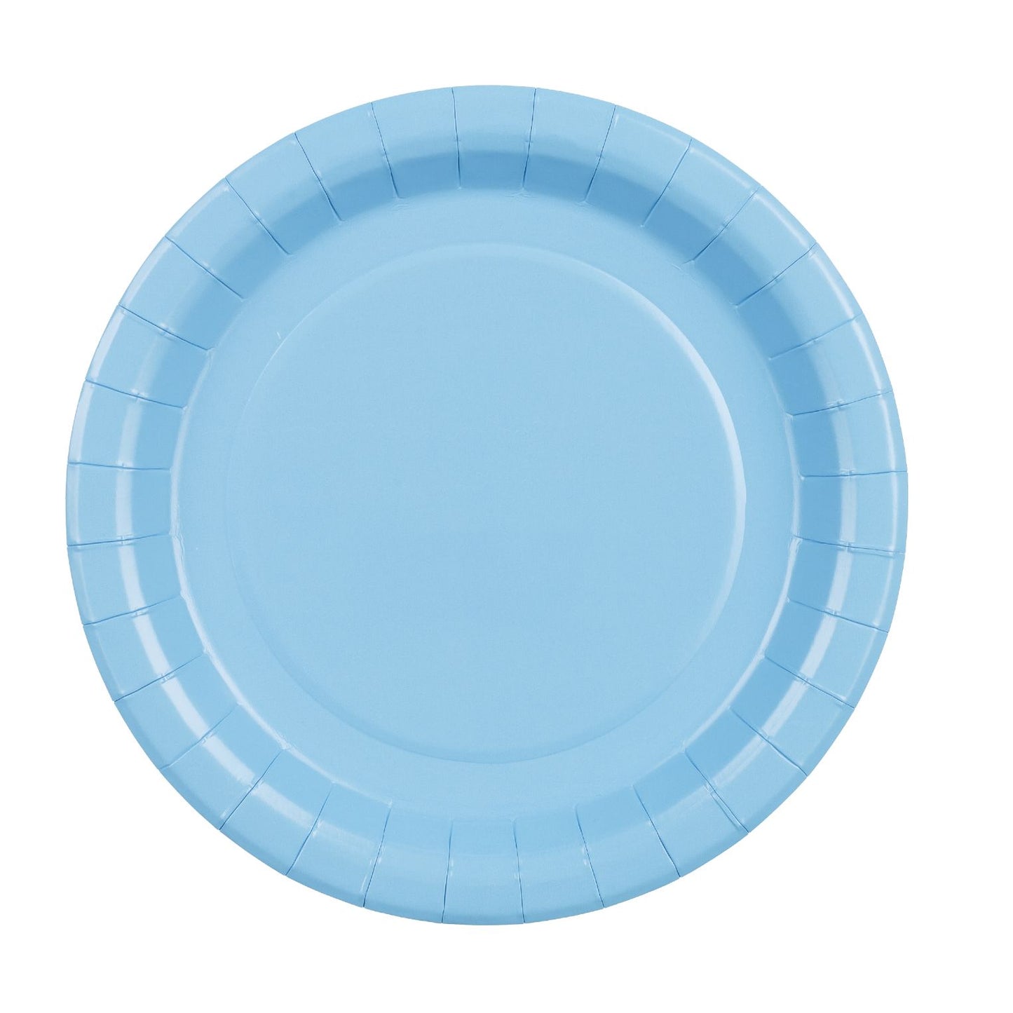 Χάρτινα Πιάτα γλυκού - Γαλάζια (6 τεμ)