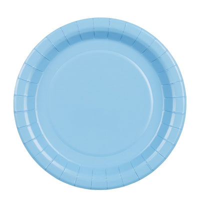 Χάρτινα Πιάτα γλυκού - Γαλάζια (6 τεμ)