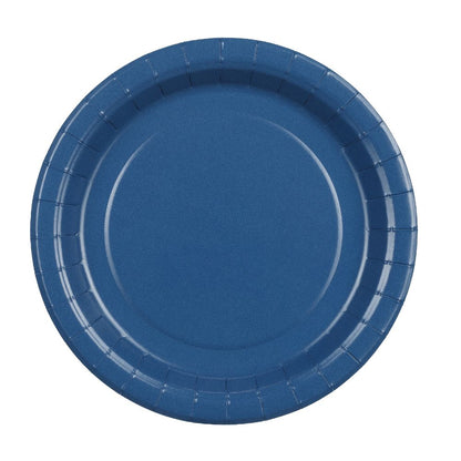 Χάρτινα Πιάτα γλυκού - Μπλε (6 τεμ)