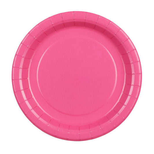 Χάρτινα Πιάτα γλυκού - Φούξια (6 τεμ)