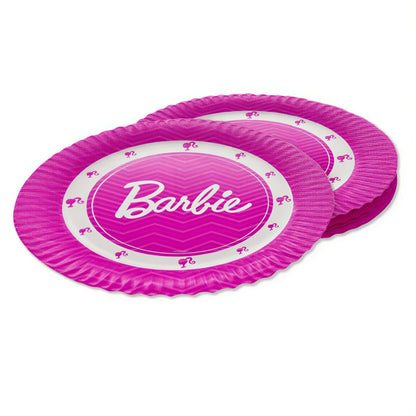 Χάρτινα Πιάτα Φαγητού - Barbie (8 τεμ)