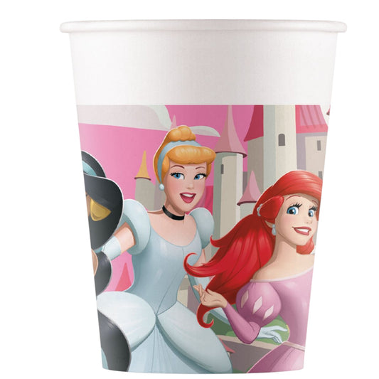 Χάρτινα Ποτήρια - Disney Πριγκίπισσες (8 τεμ)