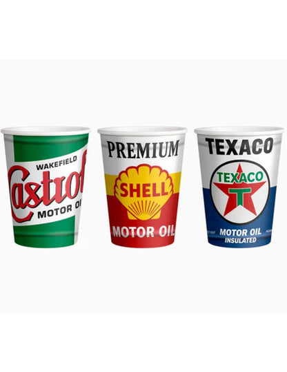Χάρτινα Ποτήρια - Racing Motor Oil(6 τεμ)
