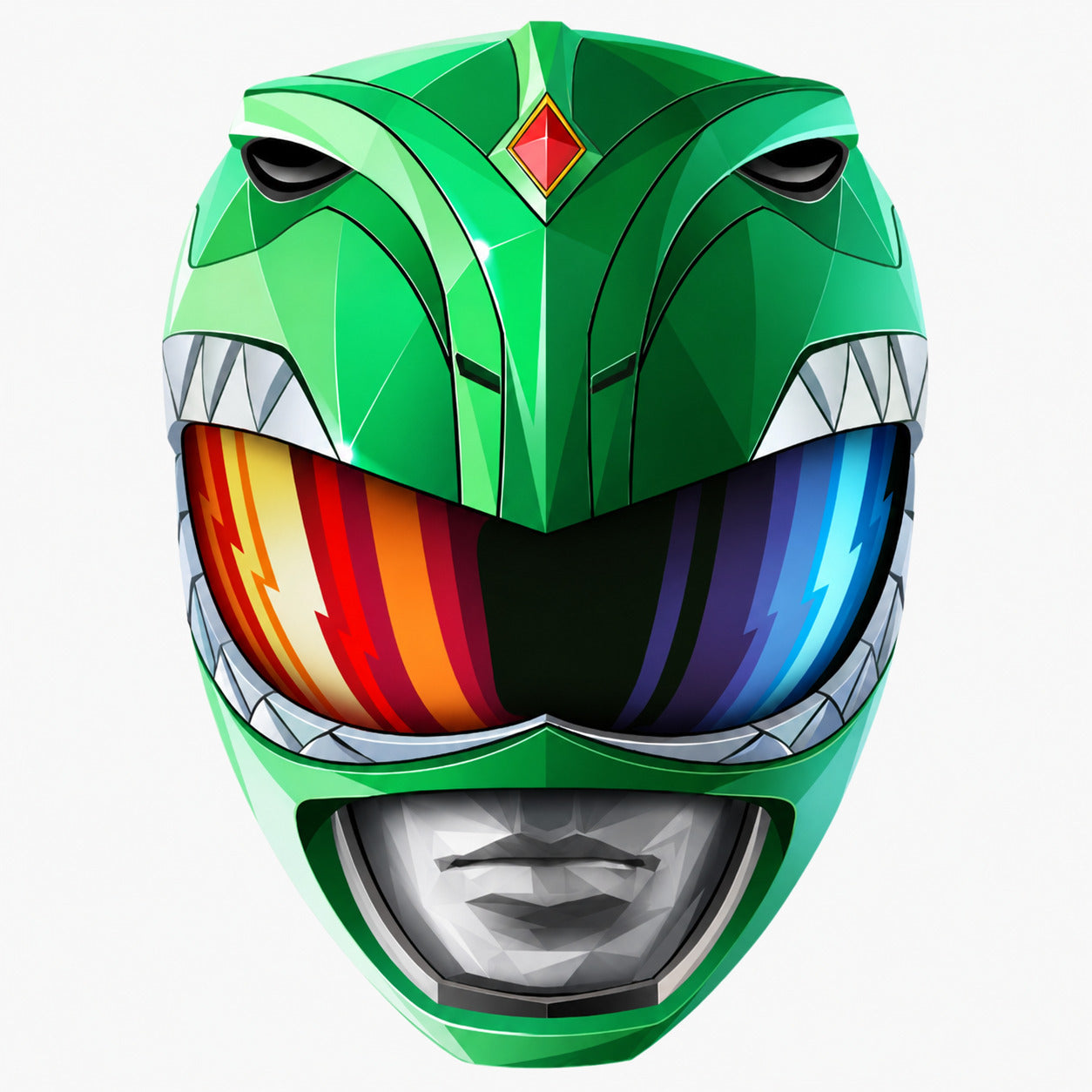 Χάρτινες Μάσκες – Power Rangers (6 Τεμ)