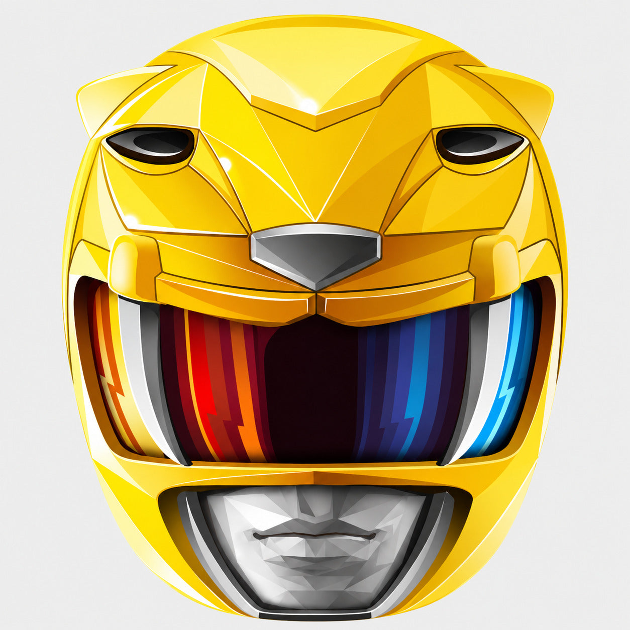 Χάρτινες Μάσκες – Power Rangers (6 Τεμ)