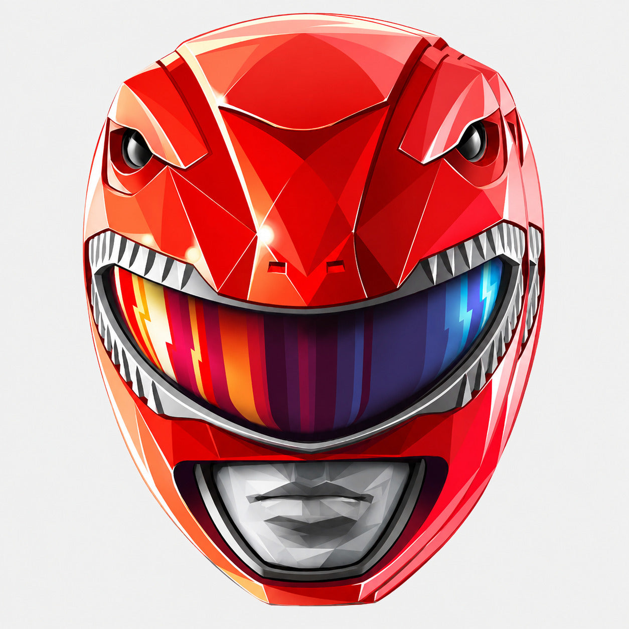 Χάρτινες Μάσκες – Power Rangers (6 Τεμ)