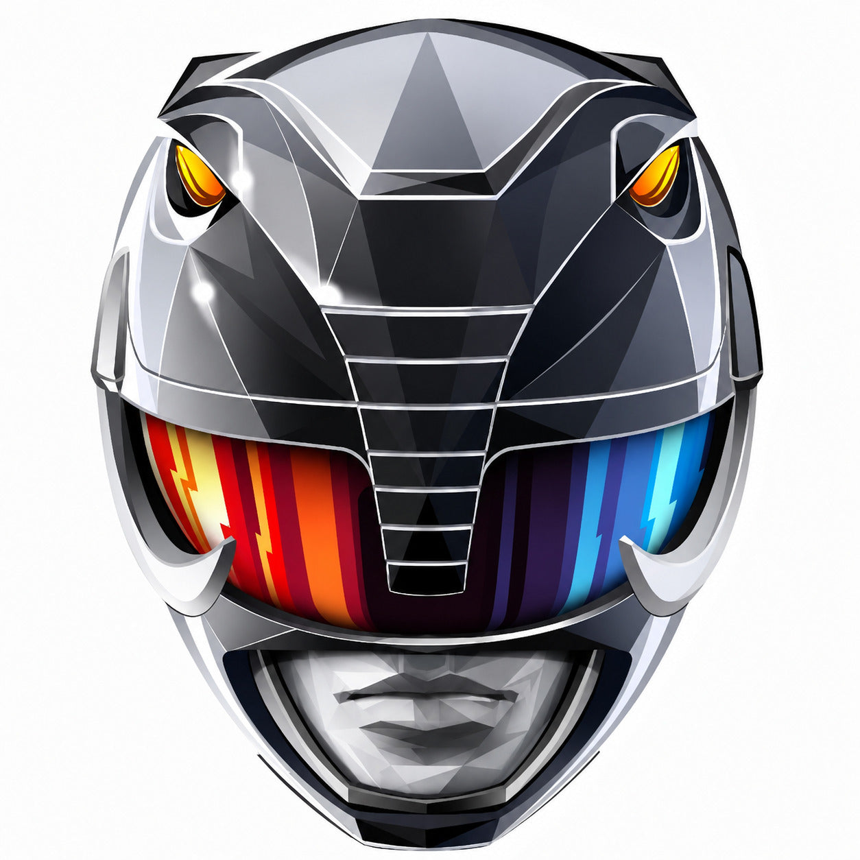 Χάρτινες Μάσκες – Power Rangers (6 Τεμ)