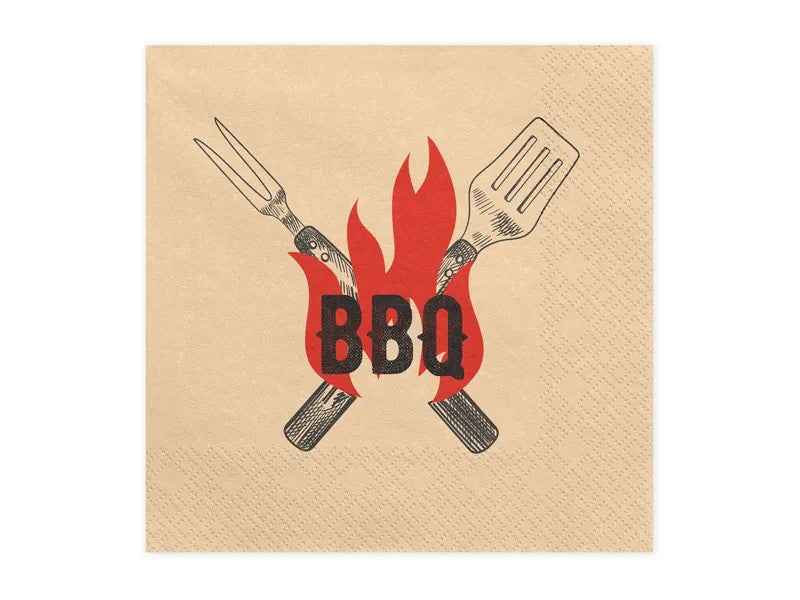 Χαρτοπετσέτες - BBQ (20 τεμ)