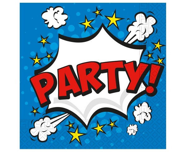 Χαρτοπετσέτες Boom Party (20 τεμ)