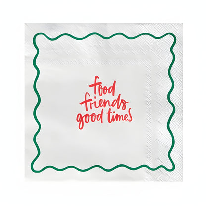 Χαρτοπετσέτες - Food Friends Good Times (20 τεμ)