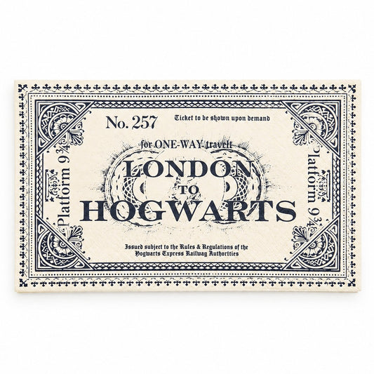Χαρτοπετσέτες Harry Potter - Εισιτήριο London to Hogwarts (20 τεμ)