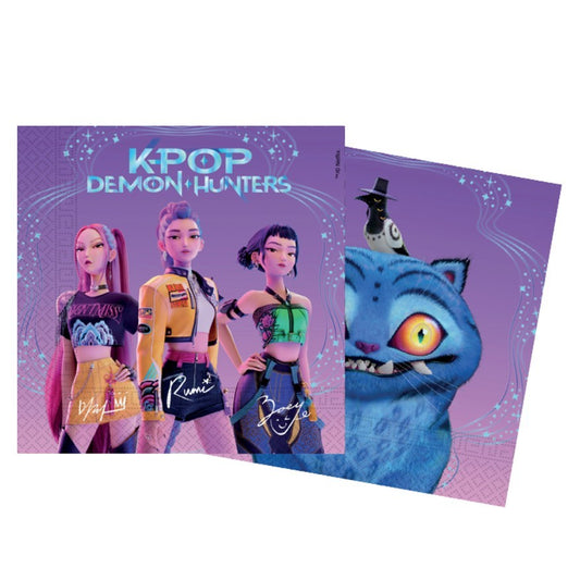 Χαρτοπετσέτες K - Pop Demon Hunters (20 τεμ)