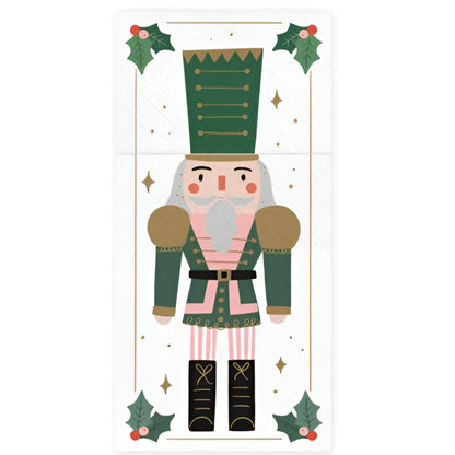 Χαρτοπετσέτες με θήκη - Καρυοθραύστης (6 τεμ)