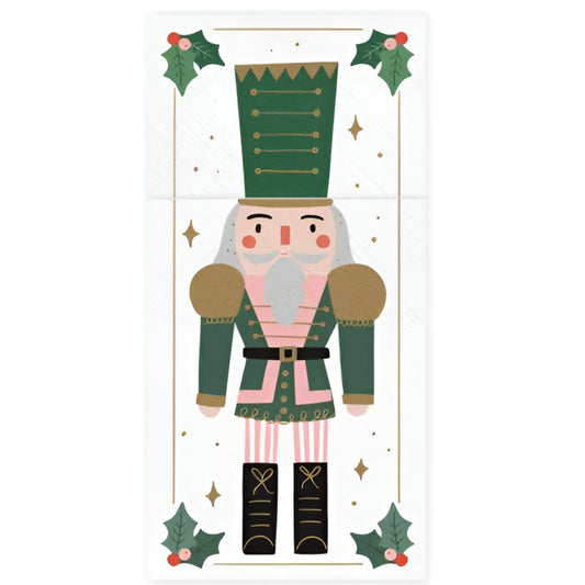 Χαρτοπετσέτες με θήκη - Καρυοθραύστης (6 τεμ)